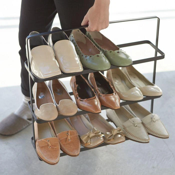 商品Yamazaki|Tower Shoe Rack, Wide,价格¥487,第2张图片详细描述