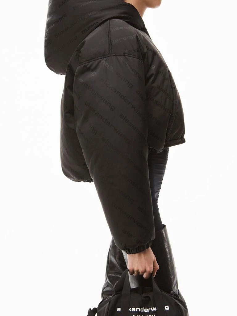 商品Alexander Wang|Black nylon short down jacket,价格¥5540,第2张图片详细描述