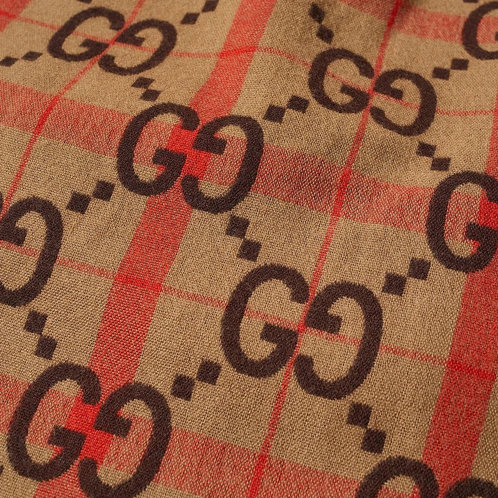 商品Gucci|Gucci Jumbo GG Wool Scarf,价格¥3111,第3张图片详细描述