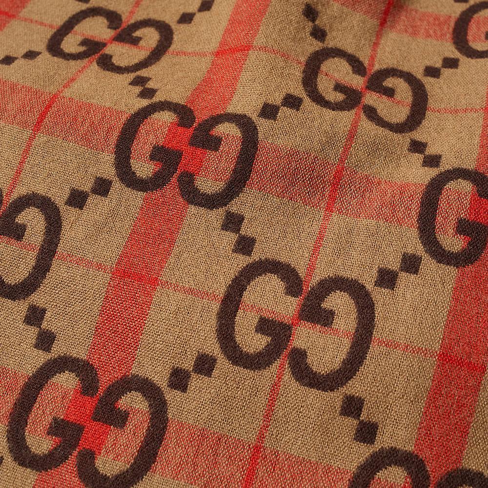 商品Gucci|Gucci Jumbo GG Wool Scarf,价格¥2956,第5张图片详细描述