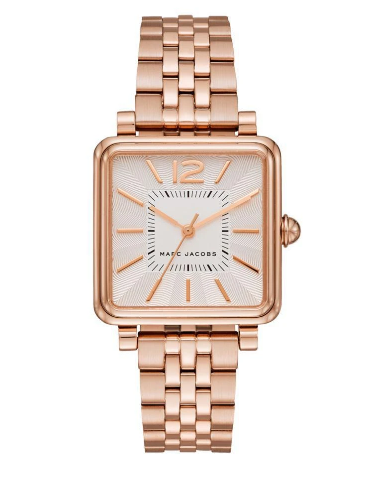 商品Marc Jacobs|Vic Rose Goldtone Stainless Steel Bracelet Watch,价格¥1127,第2张图片详细描述