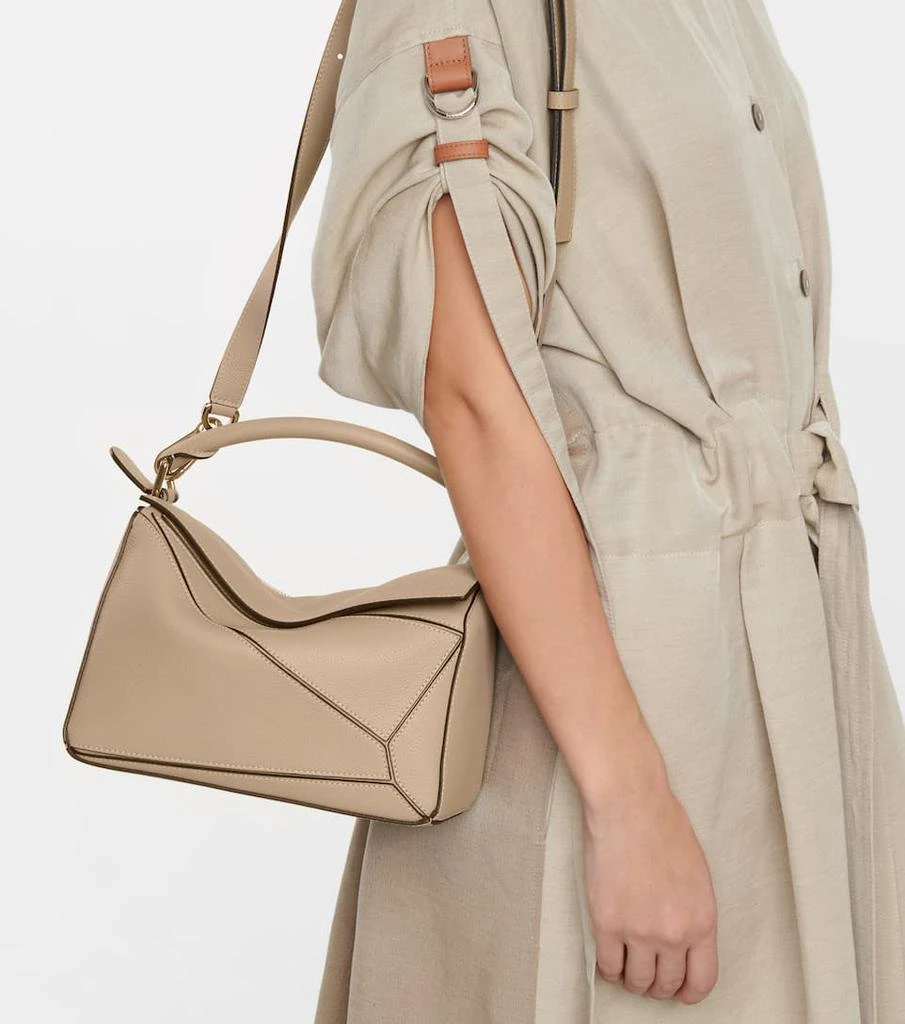 商品Loewe|Puzzle S号皮革单肩包,价格¥30989,第2张图片详细描述
