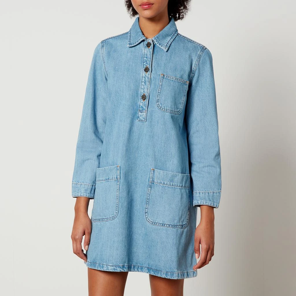 商品A.P.C.|A.P.C Aurelia Denim Mini Dress,价格¥2653,第1张图片