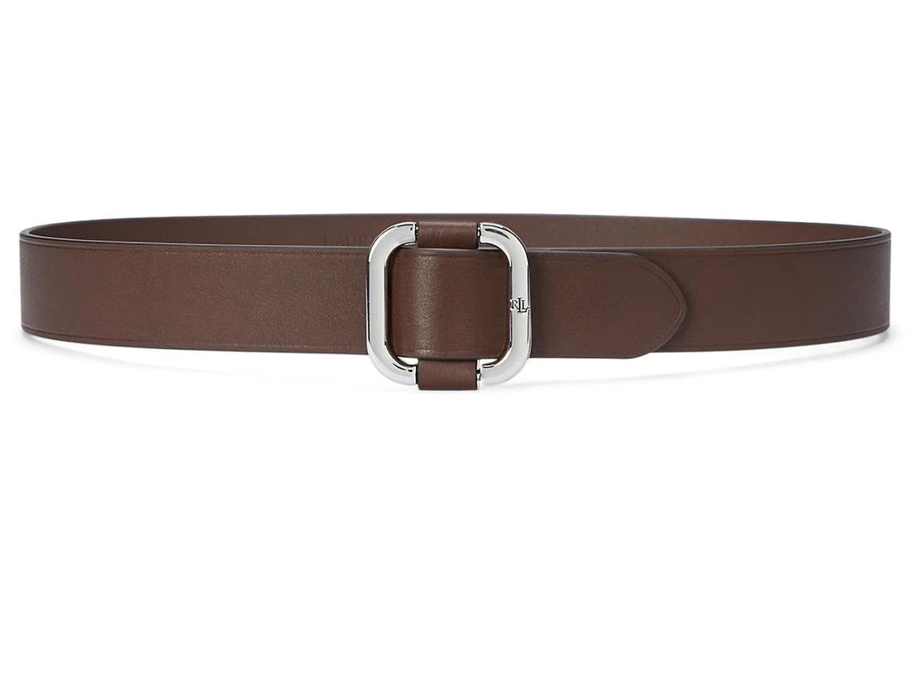 商品Ralph Lauren|Slide-Buckle Leather Belt,价格¥494,第1张图片