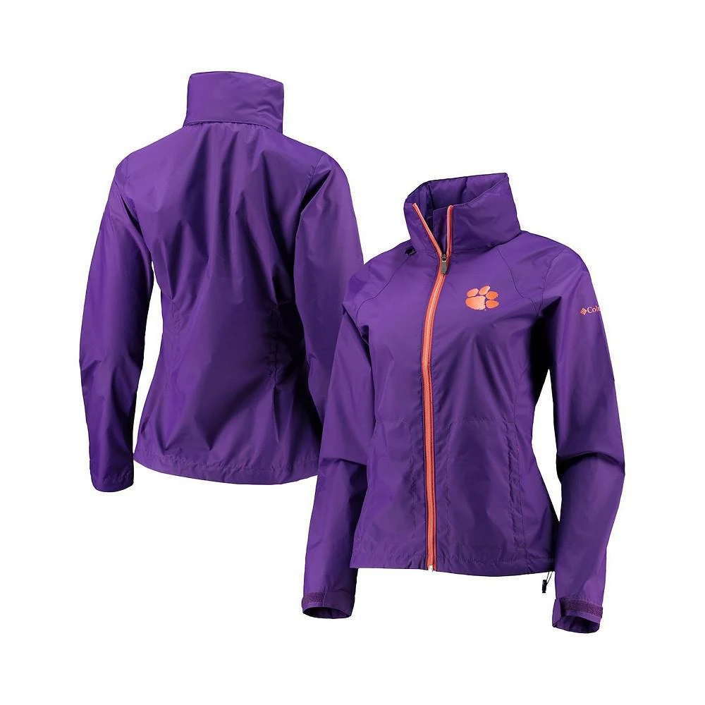 商品Columbia|Women's Purple Clemson Tigers Switchback Full-Zip Hoodie Jacket,价格¥419,第1张图片