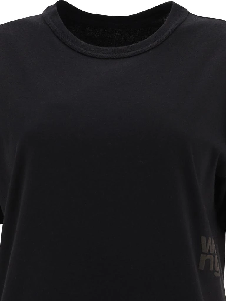 商品Alexander Wang|Puff Logo T-Shirt T-Shirts Black,价格¥870,第3张图片详细描述