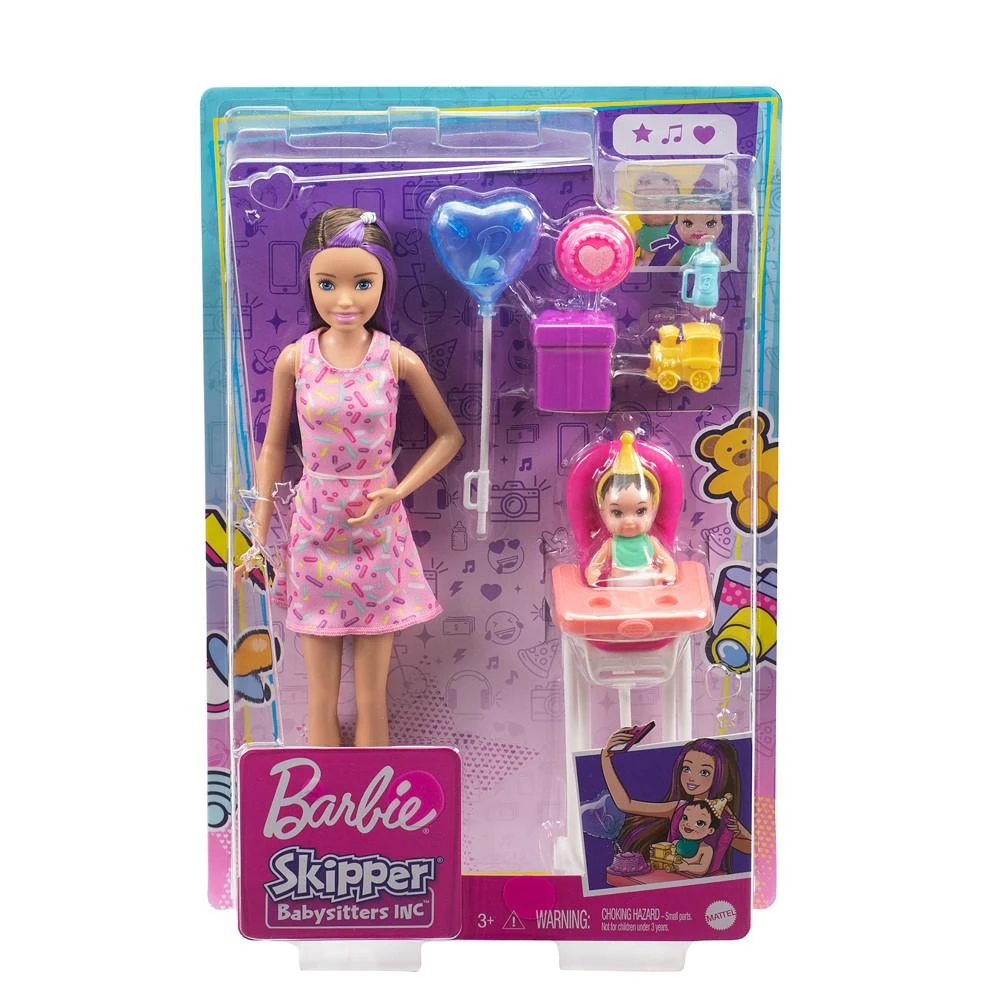 商品Barbie|CLOSEOUT! Skipper® Babysitters Inc™ Dolls and Playset,价格¥112,第2张图片详细描述