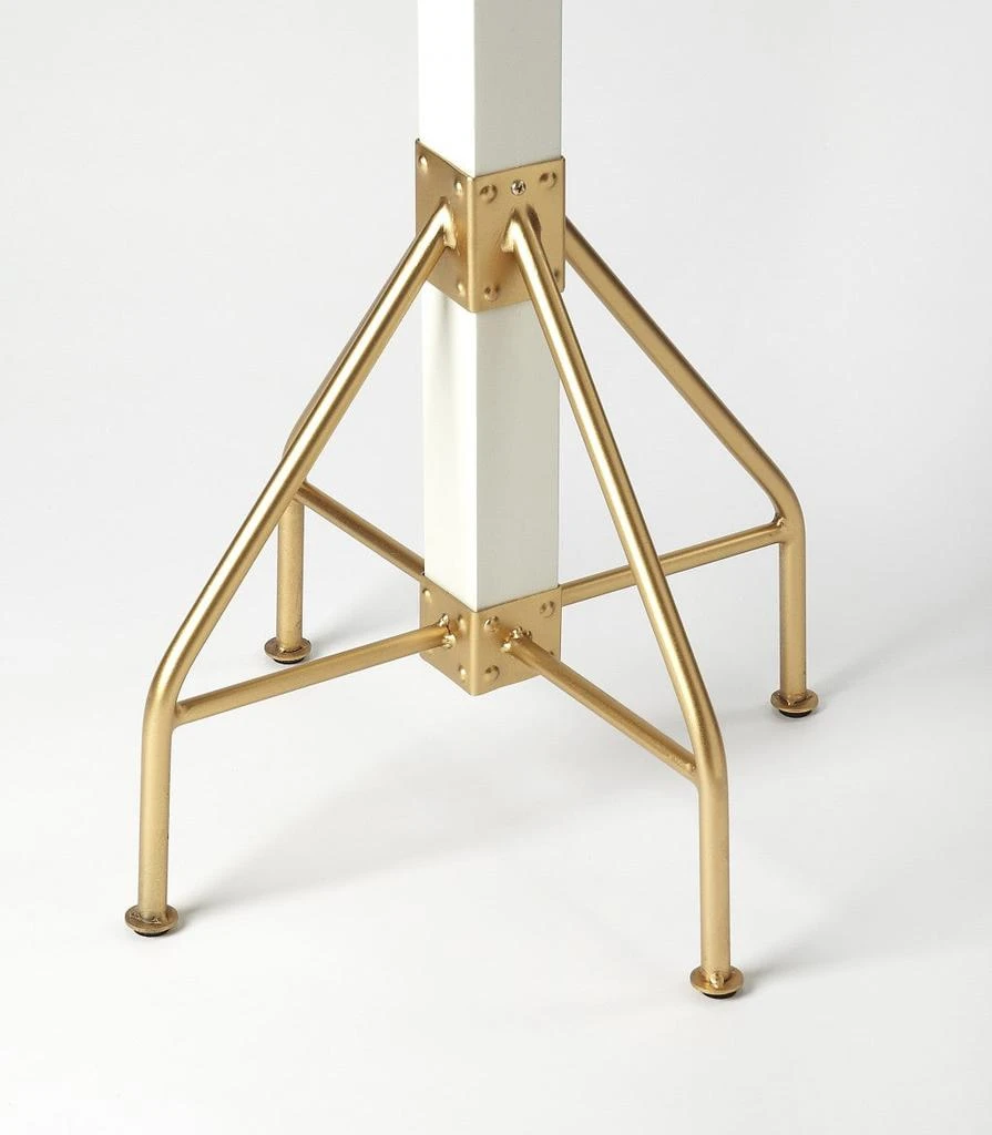 商品Homezia|Logan Square White & Gold Coat Rack Tree,价格¥3296,第5张图片详细描述