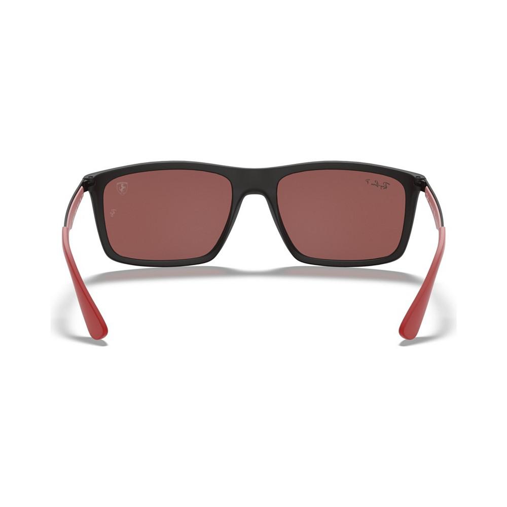 Men's Polarized Sunglasses, RB4228M Scuderia Ferrari Collection 58商品第5张图片规格展示