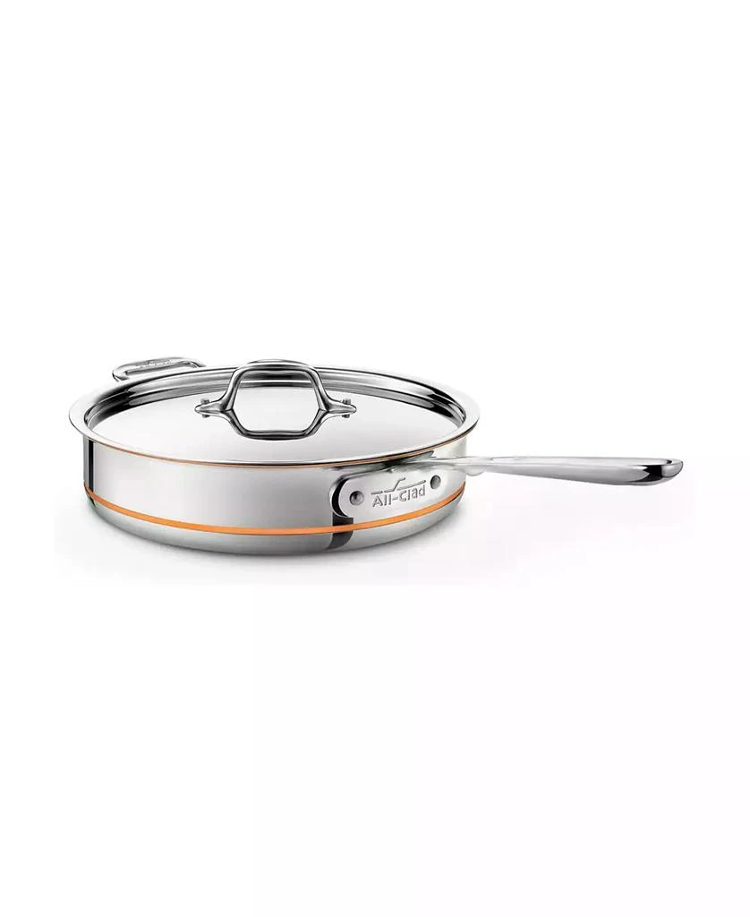 商品All-Clad|Copper-Core 3 Qt. Covered Saute Pan,价格¥2651,第1张图片