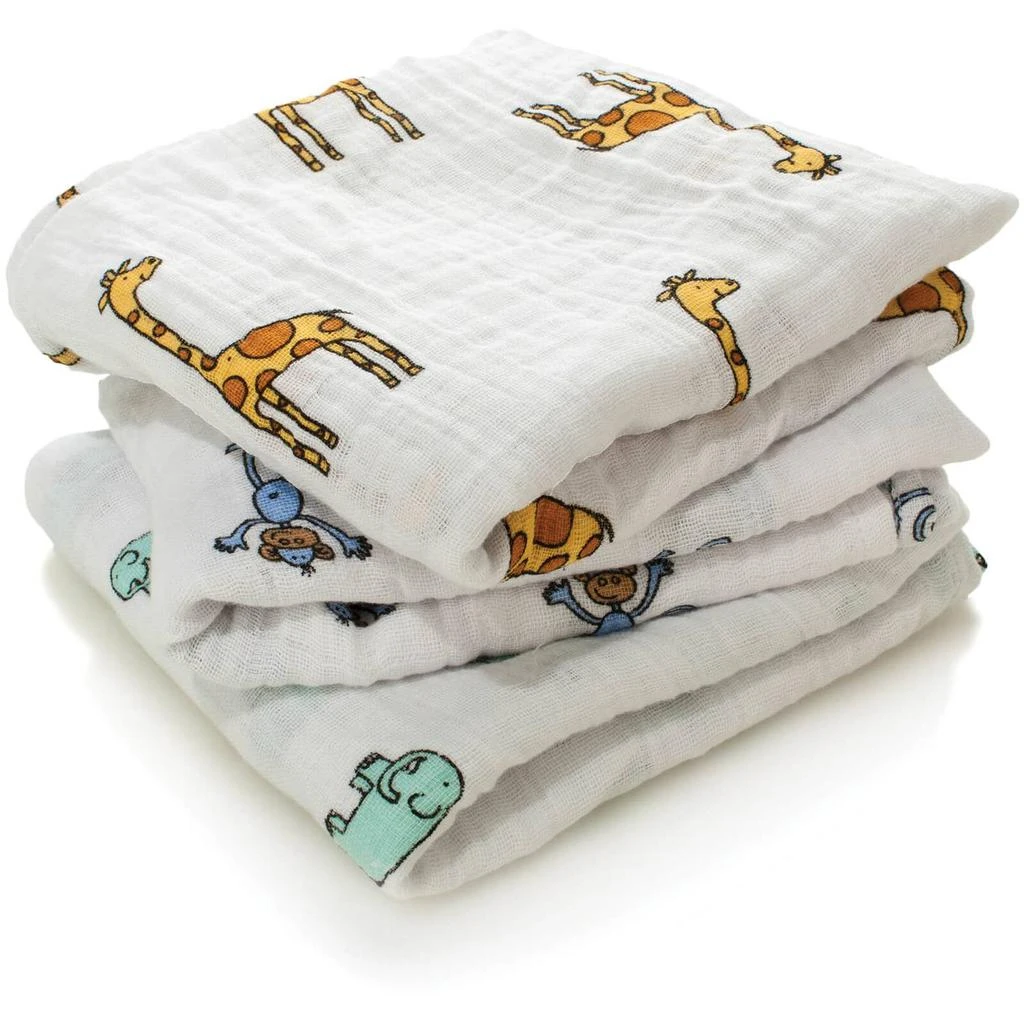 商品aden + anais|aden + anais 裹巾3件套 100％纯棉平纹细布,价格¥177,第1张图片