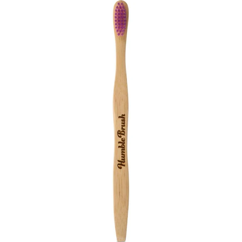 商品The Humble Co|Soft bamboo toothbrush in pink,价格¥61,第2张图片详细描述