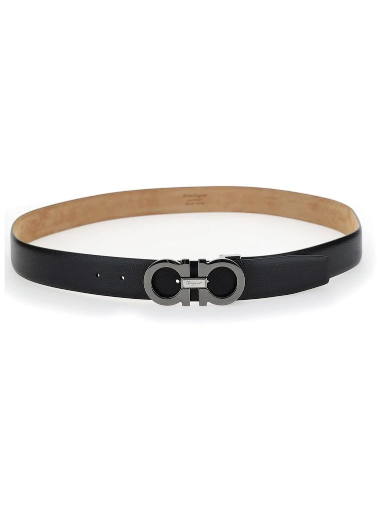 商品Salvatore Ferragamo|Salvatore Ferragamo Gancini Buckle Belt,价格¥2581,第1张图片