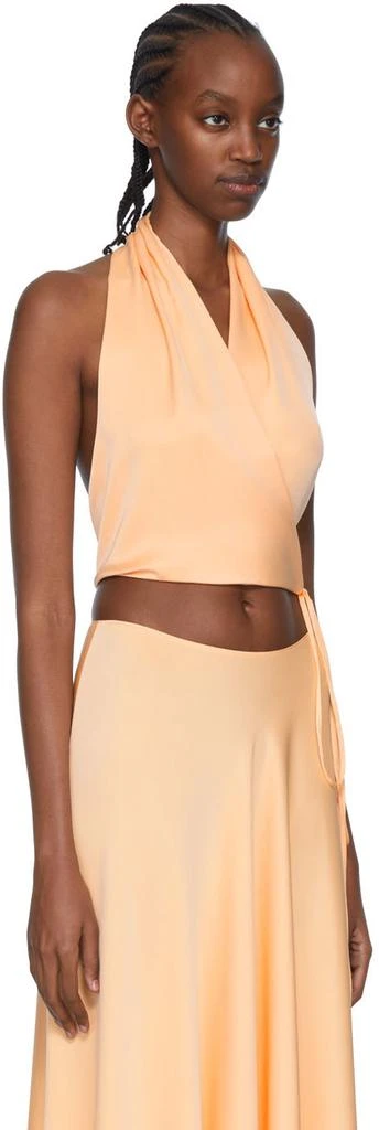 商品ROSETTA GETTY|Orange Polyester Camisole,价格¥1327,第2张图片详细描述