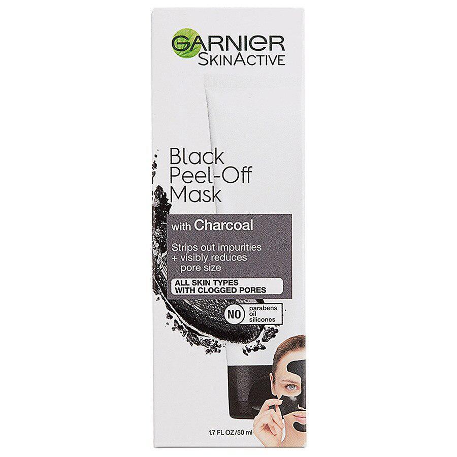 商品Garnier SkinActive|Black Peel-Off Mask with Charcoal,价格¥54,第5张图片详细描述