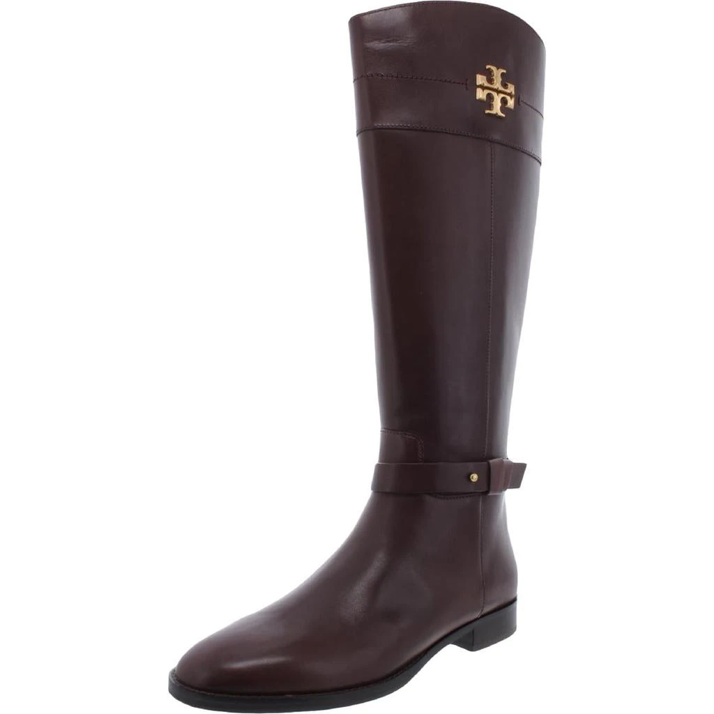 商品Tory Burch|Tory Burch Womens Everly Leather Riding Knee-High Boots,价格¥2527,第1张图片