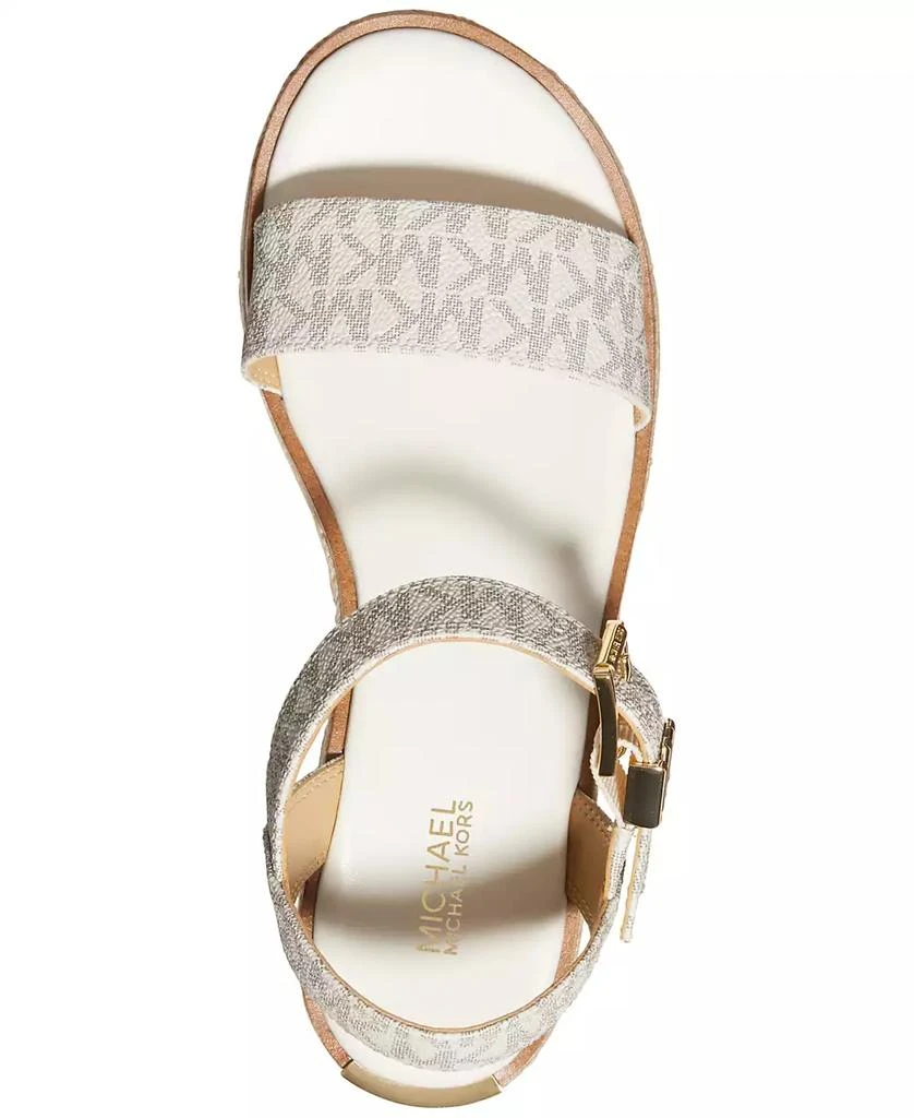 商品Michael Kors|Women's Richie Espadrille Platform Wedge Sandals,价格¥313,第4张图片详细描述