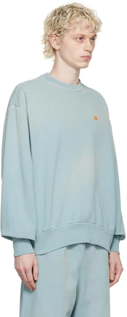 商品Acne Studios|Blue Crewneck Sweatshirt,价格¥1230,第2张图片详细描述