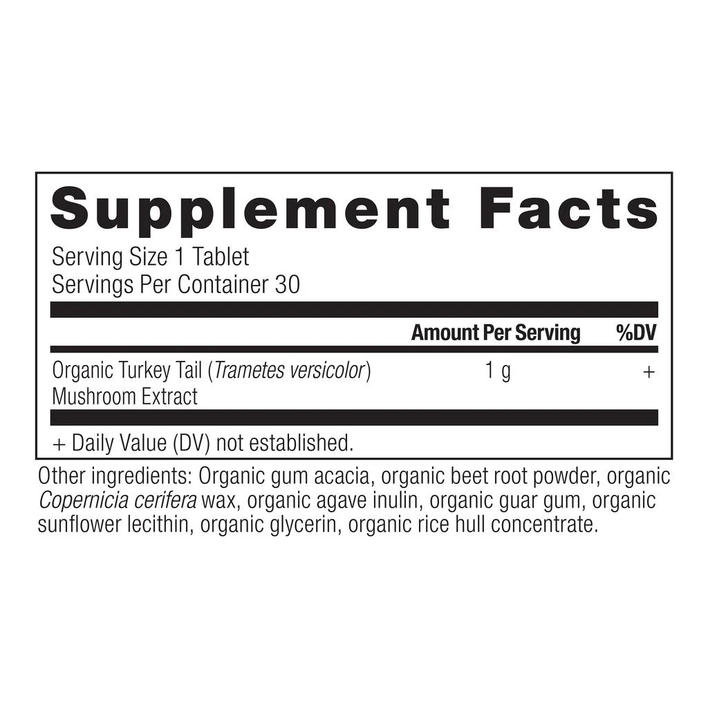 商品Ancient Nutrition|Turkey Tail Immune System Balance | Tablets (30 Tablets),价格¥227,第2张图片详细描述