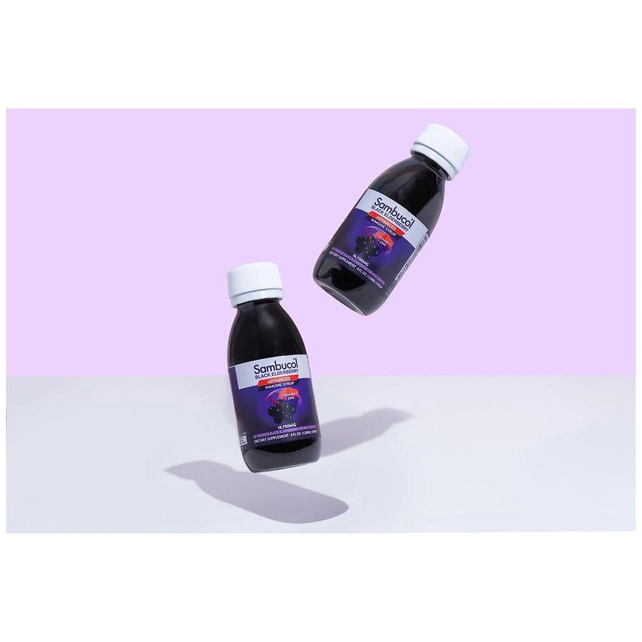 Advanced Immune Support Syrup with Vitamin C and Zinc Black Elderberry 商品