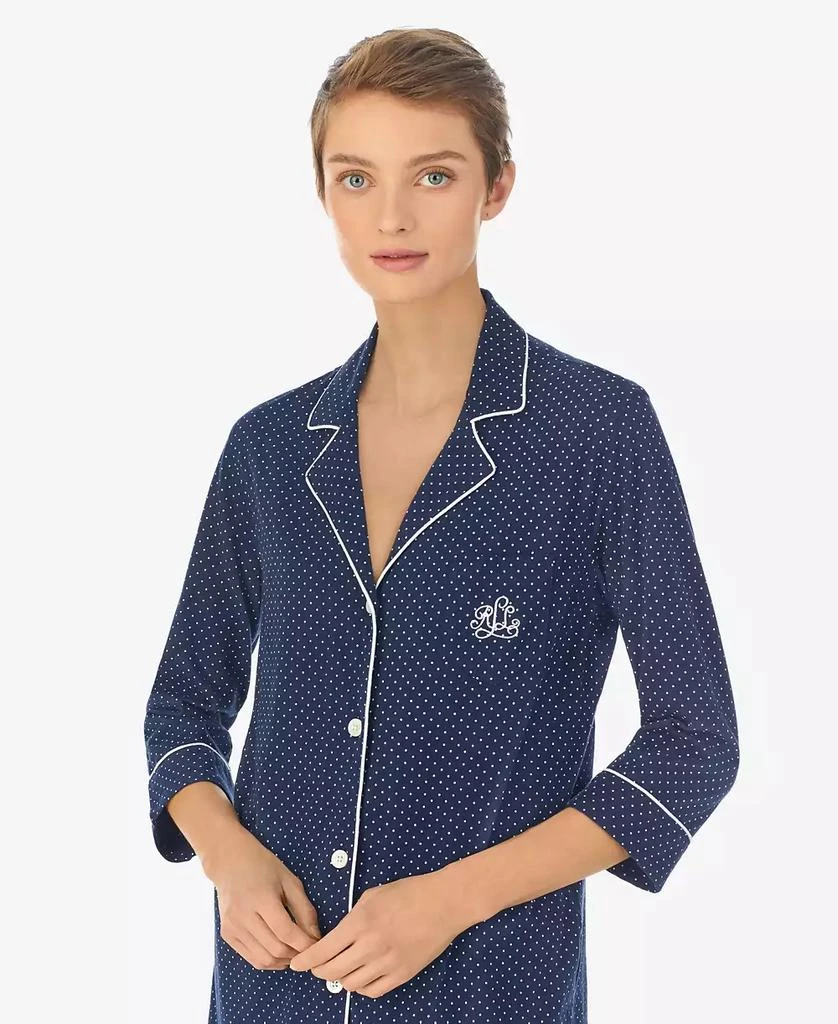商品Ralph Lauren|翻领睡衣套装,价格¥541,第3张图片详细描述