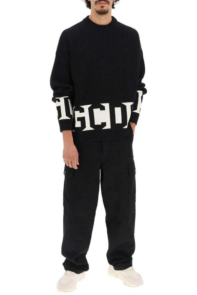 商品GCDS|LOGO BAND SWEATER,价格¥1393,第2张图片详细描述