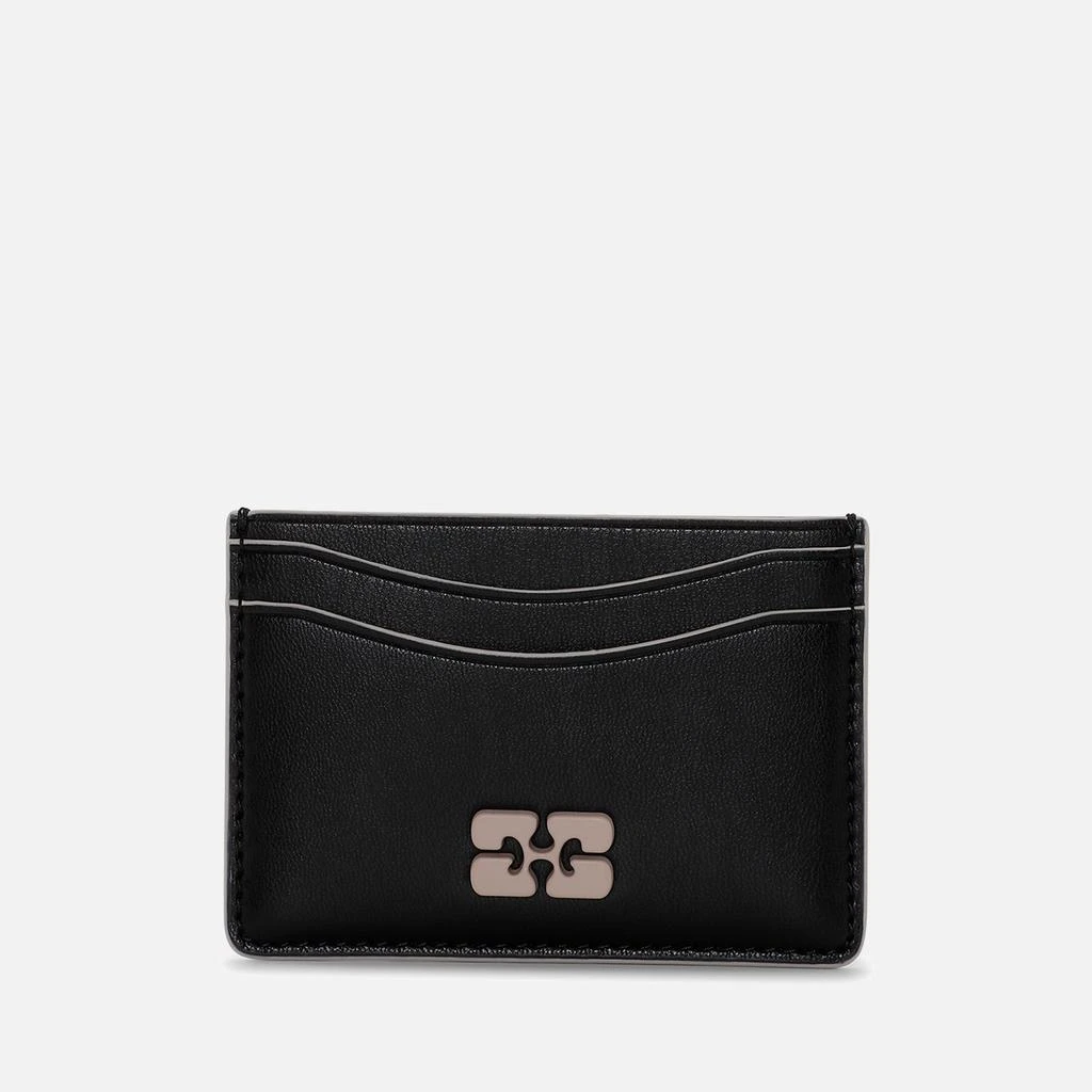 商品Ganni|Ganni Bou Recycled Leather and Faux Leather Cardholder,价格¥542,第1张图片