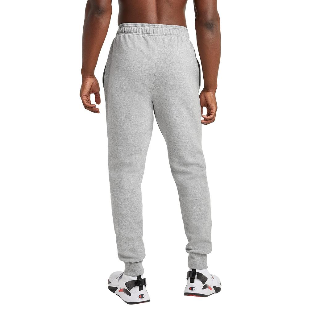 Champion Men's Jogger Sweatpants, Powerblend Fleece Joggers, Cuffed Ankle Jogger Sweatpants for Men, 31" Inseam商品第2张图片规格展示