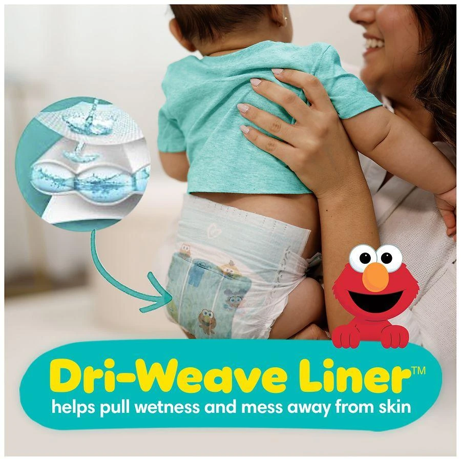 商品Pampers|Absorbent Disposable Diapers Size 5, 27+ lbs,价格¥77,第5张图片详细描述