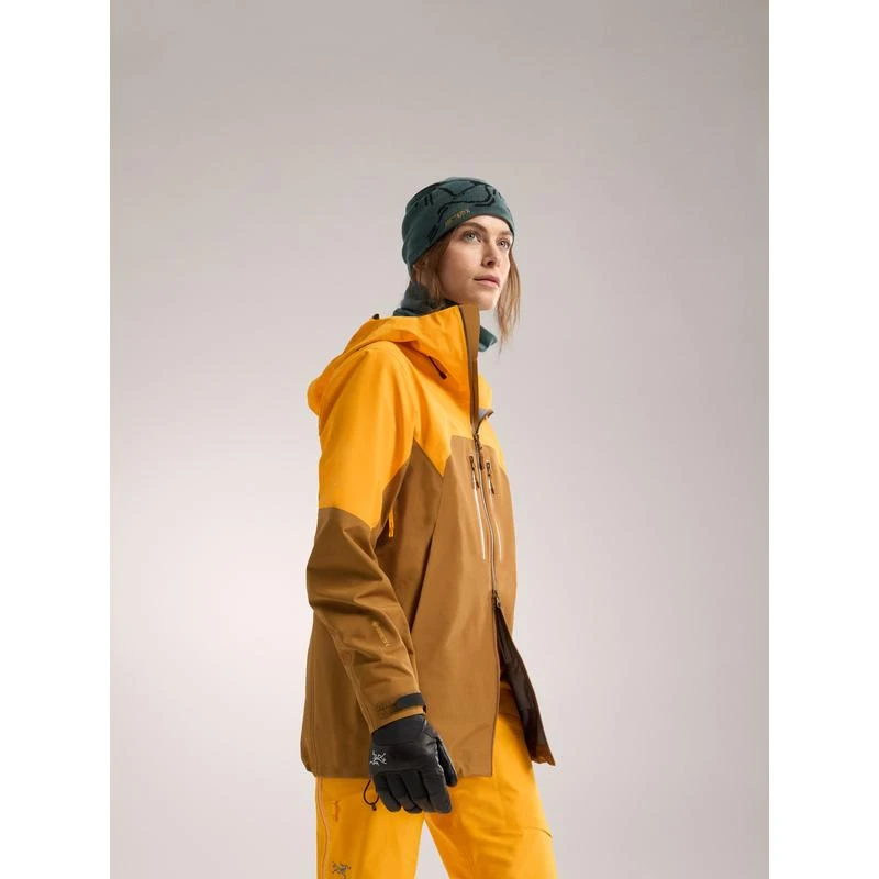 商品Arc'teryx|Arcteryx始祖鸟Rush系列女士橙黄育空褐GORE‑TEX防风夹克,价格¥4933 描述