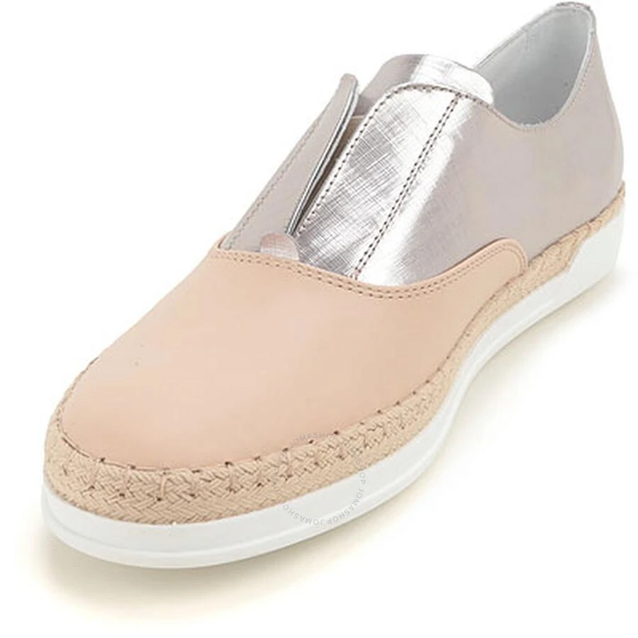 商品Tod's|Ladies Slip on Sneakers with Mettalic Effect in Light/Metal Gold,价格¥1086,第1张图片