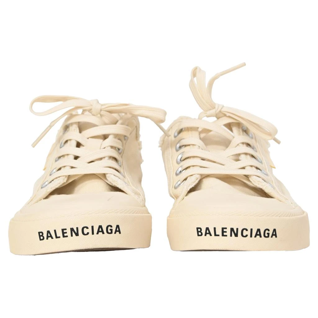 商品[二手商品] Balenciaga|Paris Sneaker Mules in Cream Canvas,价格¥2713,第2张图片详细描述