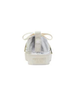 商品Kate Spade|Kaia Metallic Canvas Platform Sneakers,价格¥431,第3张图片详细描述