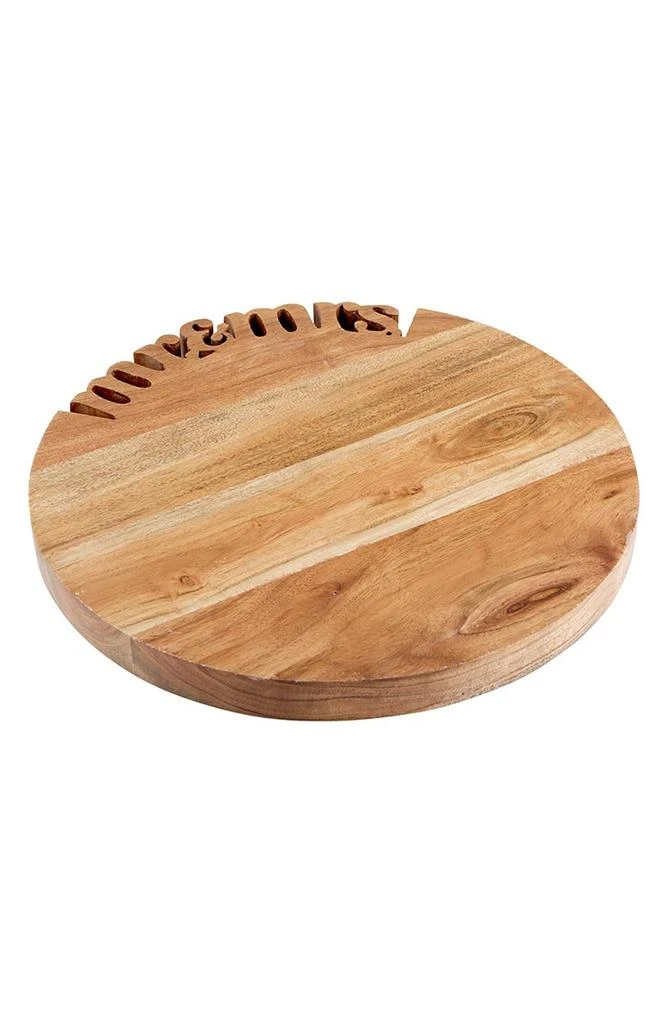 商品CREATIVE BRANDS|Mr & Mrs Wood Serving Tray,价格¥231,第2张图片详细描述
