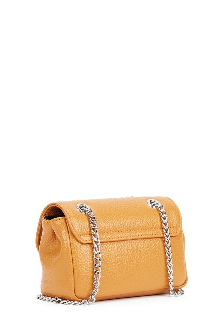 商品Vivienne Westwood|Small mustard vegan leather cross-body pouch,价格¥1289,第4张图片详细描述
