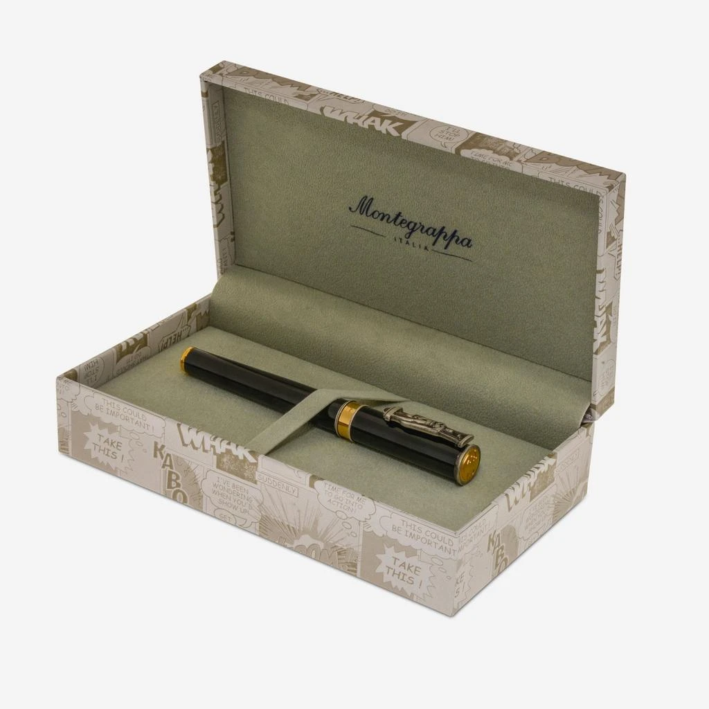 商品Montegrappa|Montegrappa DC Comics Heroes and Villains Batman Fountain Pen (F) ISDCB2LC,价格¥1912,第4张图片详细描述
