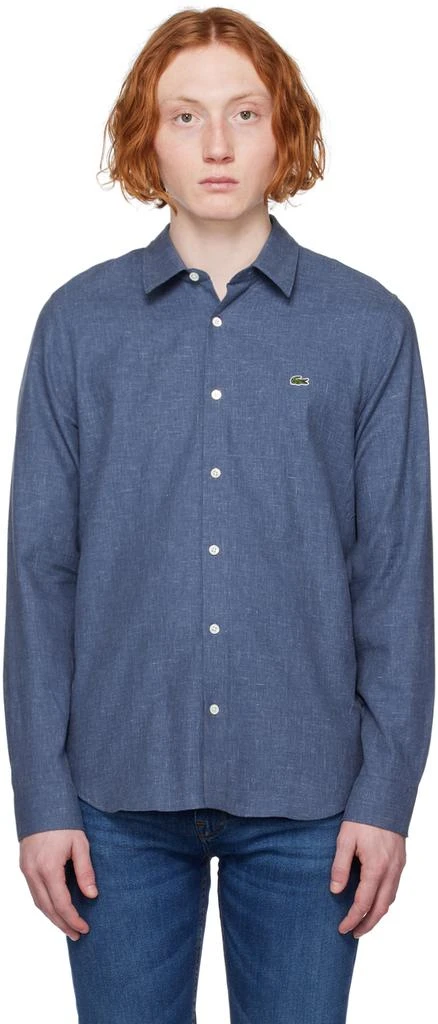 商品Lacoste|Blue Patch Shirt,价格¥564,第1张图片