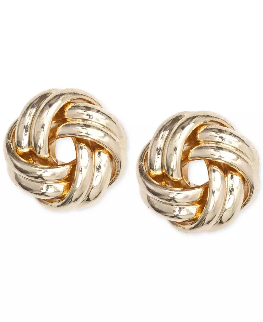 商品Anne Klein|Knot Stud Earrings,价格¥82,第1张图片