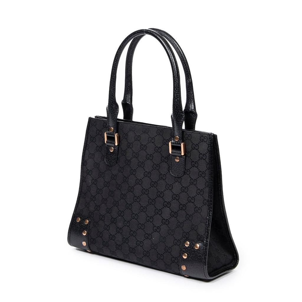 商品[二手商品] Gucci|Medium Studded Tote,价格¥3920,第4张图片详细描述