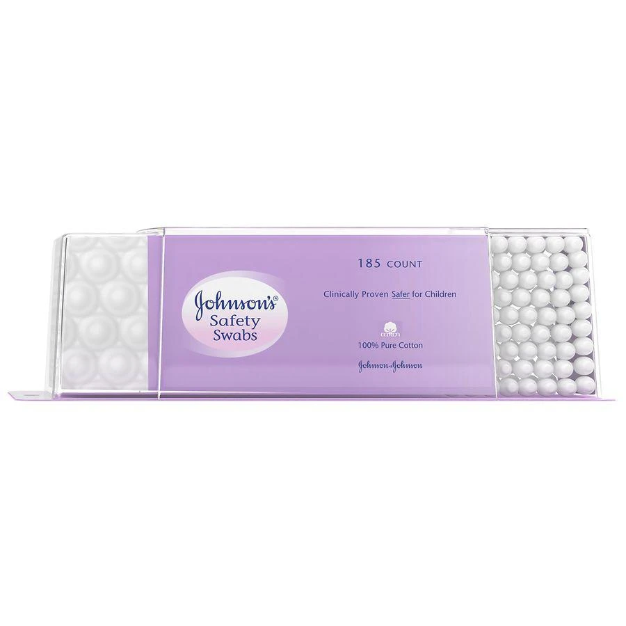 商品Johnson & johnson|Baby Safety Ear Swabs Made with Non-Bleached Cotton,价格¥52,第2张图片详细描述