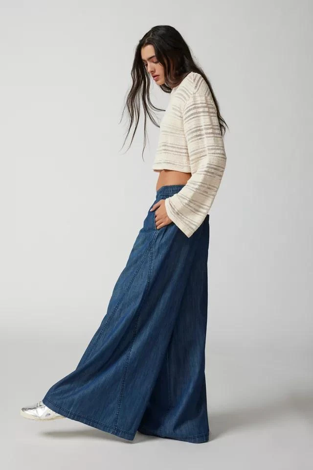 商品BDG|BDG Adriane Pull-On Wide-Leg Jean,价格¥522,第4张图片详细描述