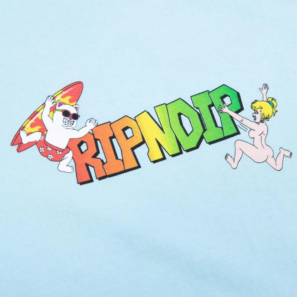 商品RIPNDIP|Summer Break Tee (Baby Blue),价格¥122,第4张图片详细描述