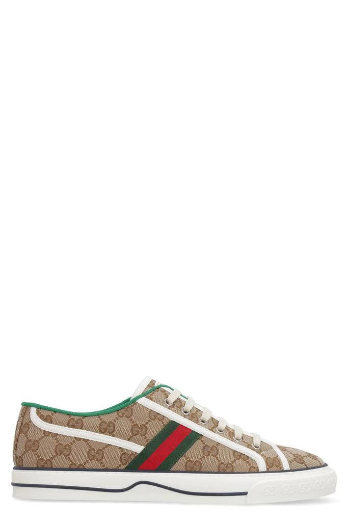 商品Gucci|GUCCI TENNIS 1977 LOW-TOP SNEAKERS,价格¥3747,第1张图片