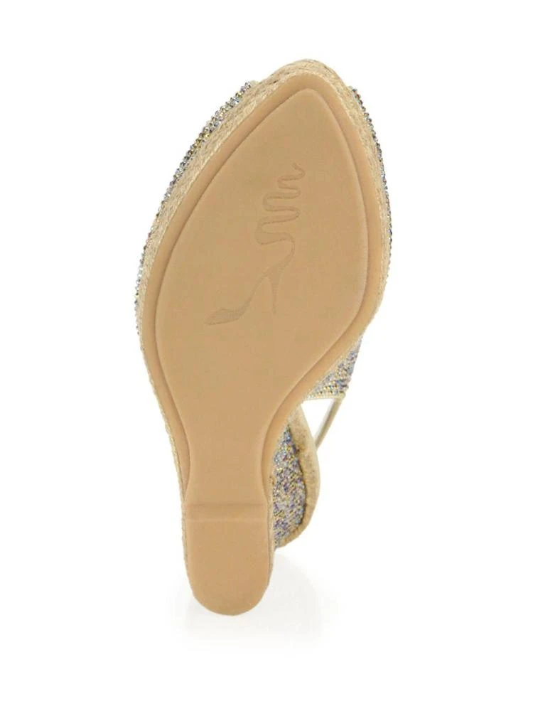 商品Rene Caovilla|Strass Espadrille Wedge Slingback Sandals,价格¥5669,第5张图片详细描述