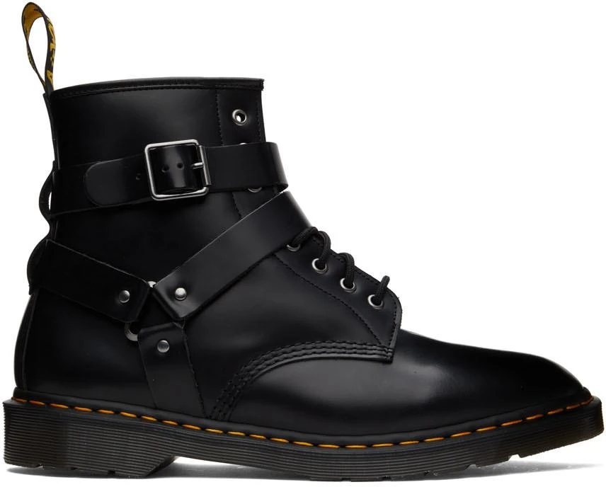 商品Dr. Martens|Black Cristofor Harness Boots,价格¥1402,第1张图片