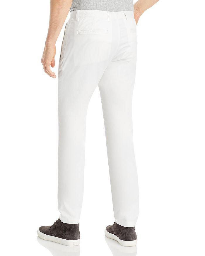 商品Theory|Zaine Slim Straight Cotton Stretch Pants,价格¥914,第4张图片详细描述