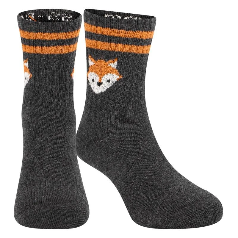 商品Maximo|Foxy print socks in dark grey,价格¥114,第1张图片