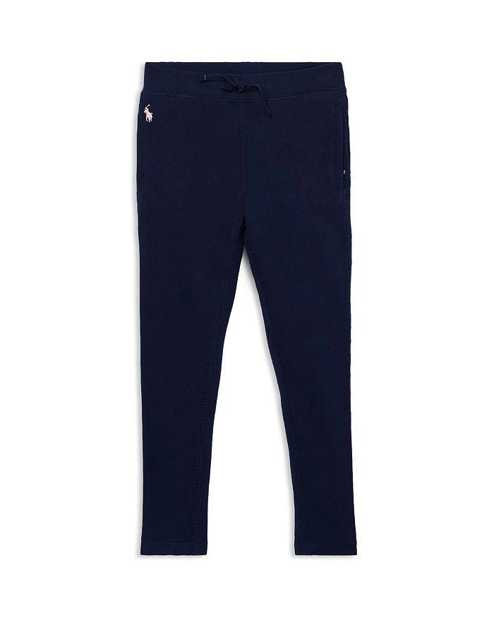 商品Ralph Lauren|Girls' French Terry Sweatpants - Little Kid, Big Kid,价格¥375,第1张图片