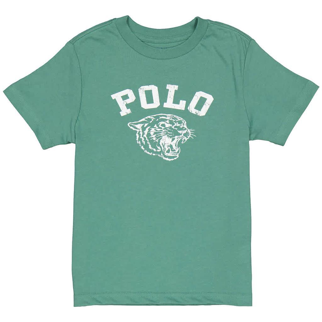 商品Ralph Lauren|Polo Ralph Lauren Kids Academy Print Cotton Jersey T-shirt, Size 5Y,价格¥181,第1张图片