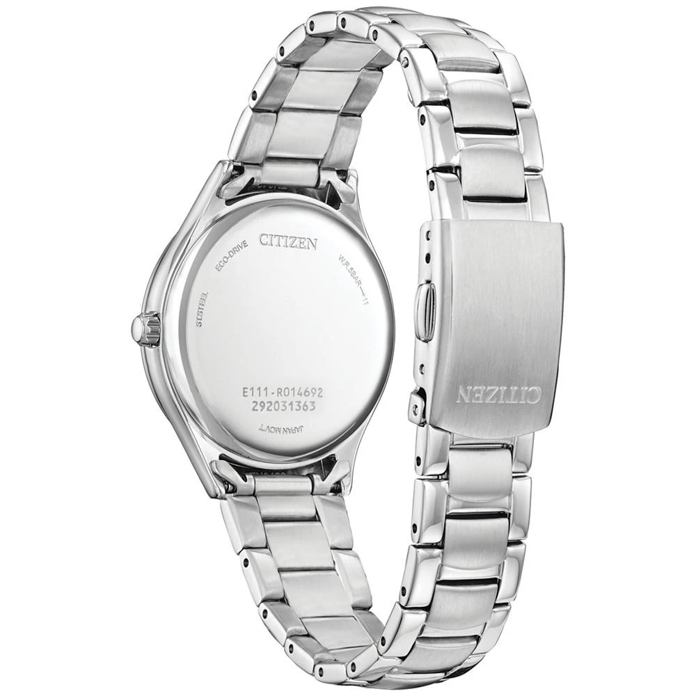 商品Citizen|Eco-Drive Women's Crystal Stainless Steel Bracelet Watch  34mm,价格¥2439,第3张图片详细描述